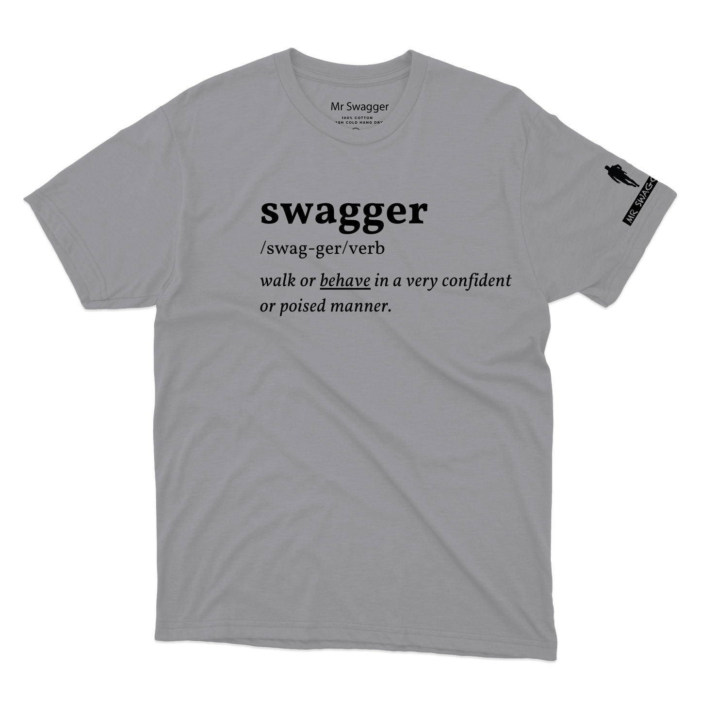 Swagger Definition Tee Light Gray
