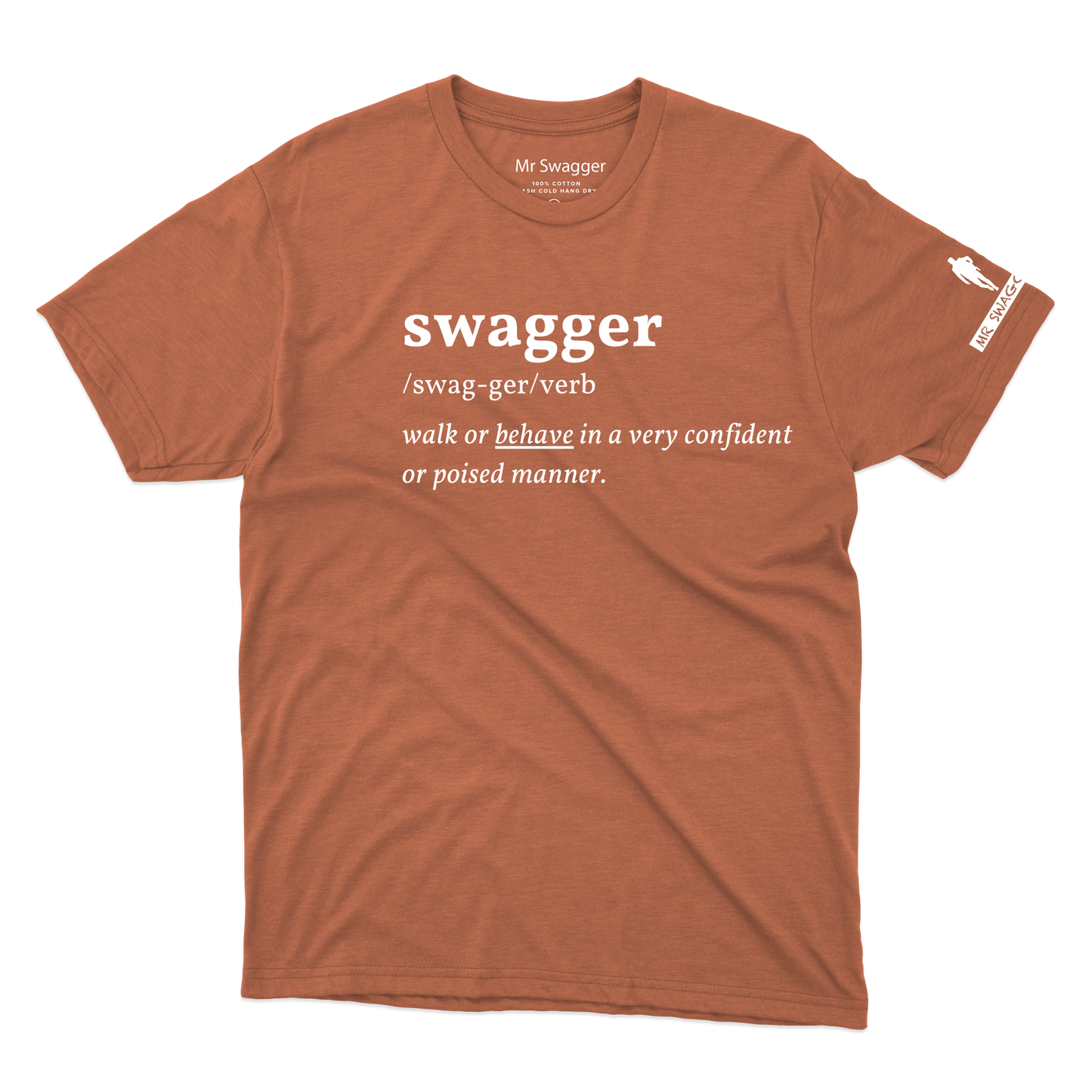 Swagger Definition Tee Orange