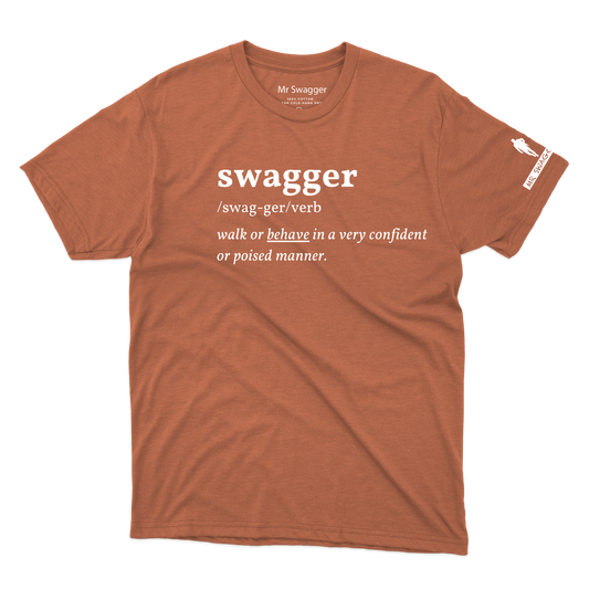 Swagger Definition Tee Orange