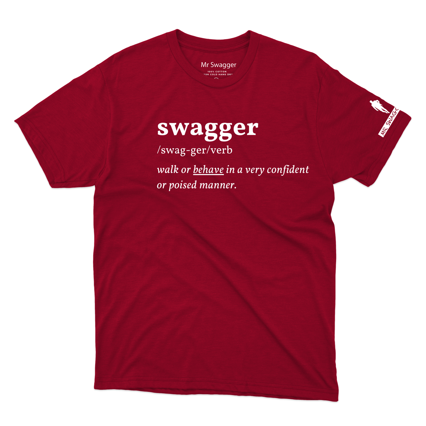 Swagger Definition Tee Light Red