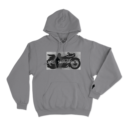 Gray Hoodie Moto