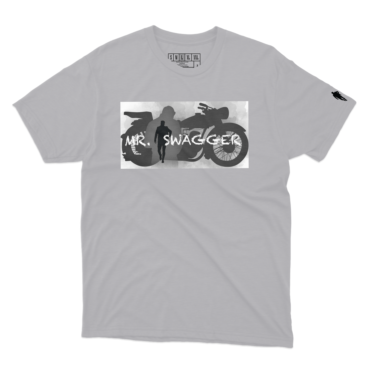 Gray T-Shirt Moto