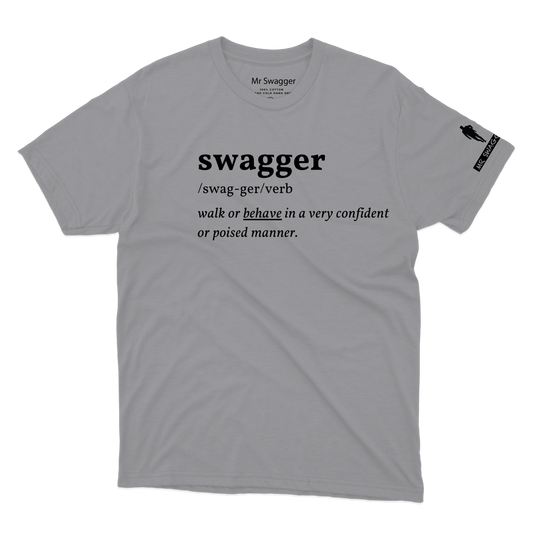 Swagger Definition Tee Light Gray