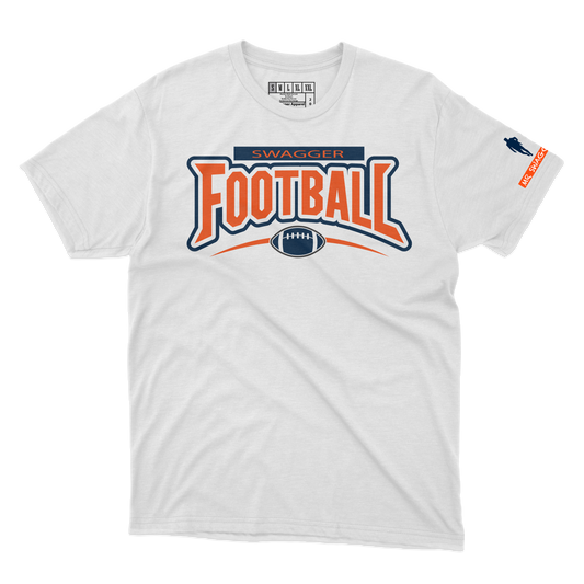 Mr Swagger Football Tee White