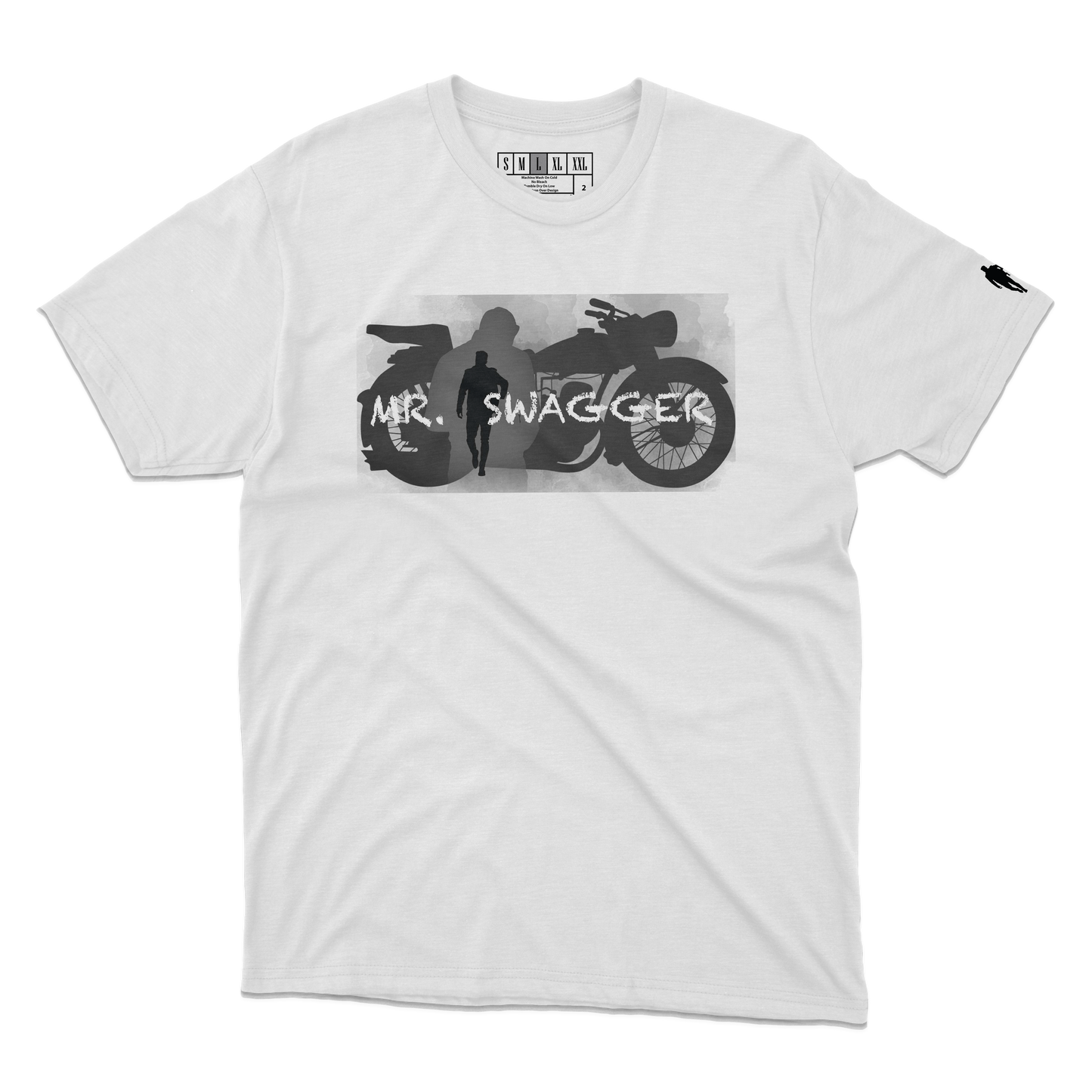 White T-Shirt Moto