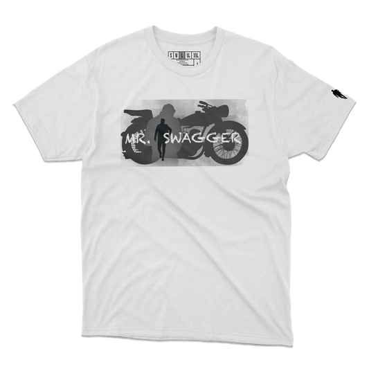 White T-Shirt Moto